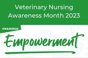 Veterinary Nursing Awareness Month 2023 Logo